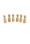 Handmade 6-Piece Peg Painting - 2