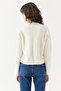 Women's Crew Neck Knitwear Cardigan - 5