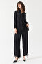 Women's Elastic Waist Patterned Trousers - 7