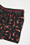Boy's Single Patterned Boxer - 6