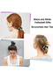 1Pcs Volleyball Hair Rubber Band-Sportsman Elastic Satin Hairpins,For Women,Gymnastics Stylish Texture Hair Band - 2