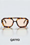 Wehlen Leopard Nude Brown Unisex Sunglasses - 2
