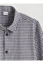 Long Sleeve Plaid Boy's Shirt - 4