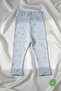 2-Pack Combed Cotton Corded Fabric Baby Tights 100% Cotton - 4