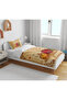 New Year Merry Christmas Themed 3D Digital Printed Single Duvet Cover Set Without Sheets Sleeping Set - 3