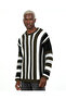 Oversized Long Striped Knitwear