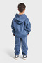 Hooded Unisex Basic Model Children's Tracksuit Set - 7