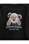 Teddy Bear Printed 3 Thread Sweat Set - Black - 5