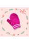Fingerless Baby Girl Gloves Fuchsia Knitted Gloves 0-3 Years Old