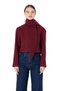 Shawl Collar Wool Coat - 3