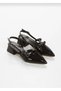 Open Back Pointed Toe Short Heel Daily Ballerina Women's Heeled Shoes - 4