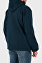 Regular Fit Logo Mock Neck Hooded Coat Men's Coat Takito - 5