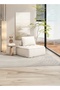 100*100*75cm Modern Elastic Furniture Sofa with Comfort Cushions - Durable Minimalist Design - 5