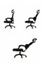 Ergonomic Office Chair with 3-Level Recline & Breathable Mesh - Multi-Angle Computer Chair - 6
