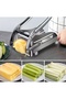 Potato Vegetable Cube Grater Chopper Potato Slicer Julienne Cutter Kitchen Chopper - 3
