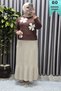 Women's Clothing Plus Size Pleated Skirt