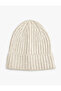 Basic Layered Wool Blend Knitted Beanie