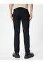 Chino Pants Slim Fit Button Pocket Detail - 4