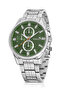Men's Wristwatch Silver Green Color Pl-7035E3X - 3