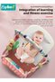 Baby Play Gym Mat, Play Mats for Babies, Kick and Play Piano Gym Mats, Baby Gym Activity Play Mat wi - 5