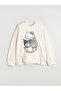 Peak New Season Printed Girls' Sweatshirt