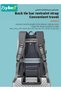 Baby Diaper Bag Backpack, Multifunctional Diapers Changing Backpacks, Waterproof Nappy/Nursing Bags, Fashion Mommy Backpack with Portable Change Mat and USB Charge Port, Large Capacity, for Newborn M - 9