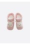 Organic Knitwear Figured Booties Pink-Rabbit