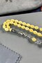 Wrist-Length Nakkaş İmame Silver Design Drop Amber Prayer Beads (Amber), (Drop Amber Prayer Beads) - 4