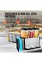 VEVOR Commercial Beverage Dispenser, 3 Tanks 12L Per Tank, 370W Stainless Steel - 4