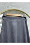 Gönül Suede Skirt Mt.001-Bn4272 Anthracite - 3