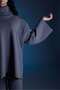 40938 - Stylish Comfortable Knitwear Fisherman Collar Top and Bottom Set - 8