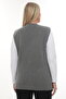 Women's Knitwear Pocketed Winter Thick Patterned Mother's Vest - 4