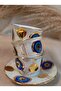 Evil Eye Bead Porcelain Hand Painting 6-Piece Myrrh Set - 2