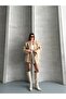 Women's New Season Design Tie-Detail Jacket Beige - 7