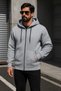 Men's Trend Winter Gray Oversized Sweatshirt - 2