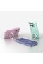 Xiaomi Mi 15t Pro Case with Magsafe Ring and Extra Stand, Velvet Inside, Soft Colorful Silicone Samara Cover - 2