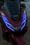 Thick Full Covered Headlight Design Film Sticker Set for Honda Pcx (2021-2022-2023-2024 Model) - 2