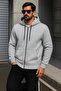 Men's Trend Winter A.Grey Oversized Sweatshirt - 3