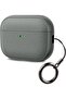 For AirPods Pro 3 Case 2025,Tree Texture Soft TPU Airpods Case,with Hand Strap Cleaner Pen,Gray - 7