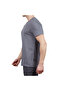 Summer Short Sleeve Anthracite Basic Tshirt - 2