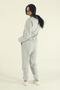 Women's Winter Relaxed Fit Crew Neck Jogger Sweatsuit Set - 7