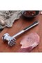 Double Sided Luxury Metal Meat Tenderizer Practical Meat Tenderizer and Meat Preparation Utensil - 6