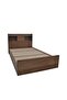 Supreme 120x200 Kids Bed in Light Walnut - Engineered Wood, 2-Year Warranty, Stylish & Durable - 5