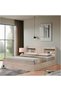 Supreme 200x200 Super King Bed in French Sonoma Oak - Engineered Wood, 2-Year Warranty, Malaysia