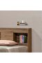 Supreme 120x200 Kids Bed in Light Walnut - Engineered Wood, 2-Year Warranty, Stylish & Durable - 6