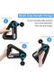 Massage Gun Deep Tissue Percussion 11mm, 6 Speeds, 12 Heads - 6