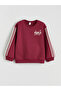 Lcw Kids Crew Neck Printed Long Sleeve Girls' Sweatshirt