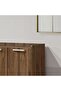 Supreme 3-Door Shoe Rack - Light Walnut, Durable Engineered Wood, Holds 24 Pairs, 2-Year Warranty - 5