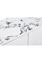 Akira Stone Top Sideboard Buffet Cabinet - 3 Doors, White/Grey, Engineered Wood, 152x45x78cm - 4