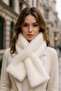 Soft Furry Neck Collar Plush Premium Scarf